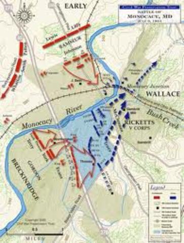 Battle of Monocacy, Maryland (Military)