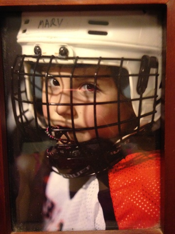 Play Ice Hockey with Boys