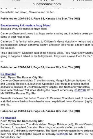 Competence: Operation Bear Hugs