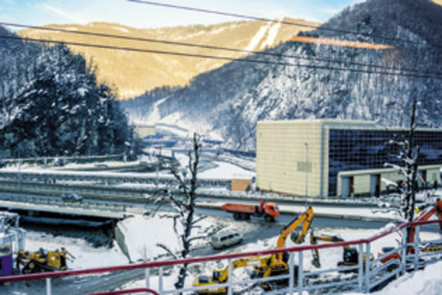 Major Construction begins