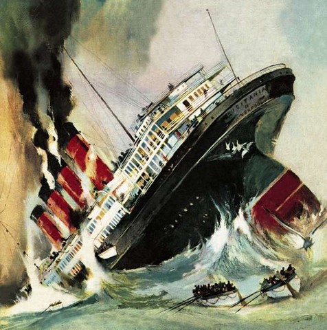 Sinking of The Lusitania