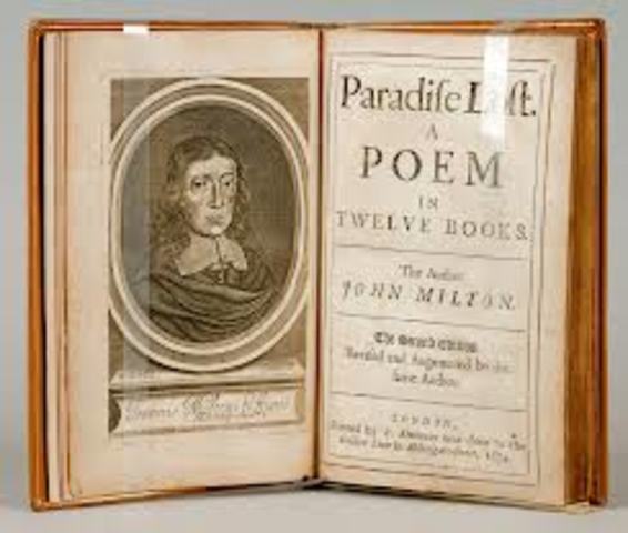 John Milton begins Paradise Lost