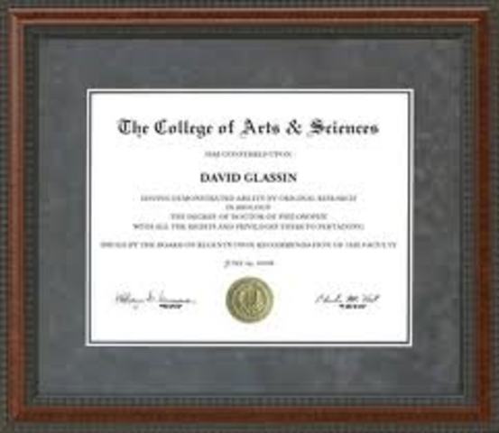 I want to graduate college.