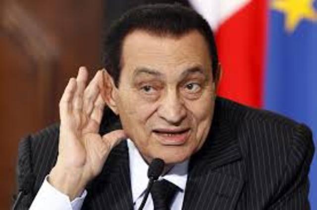 President Mubarak steps down