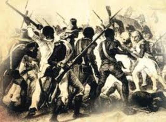 First slave revolts in Hispaniola