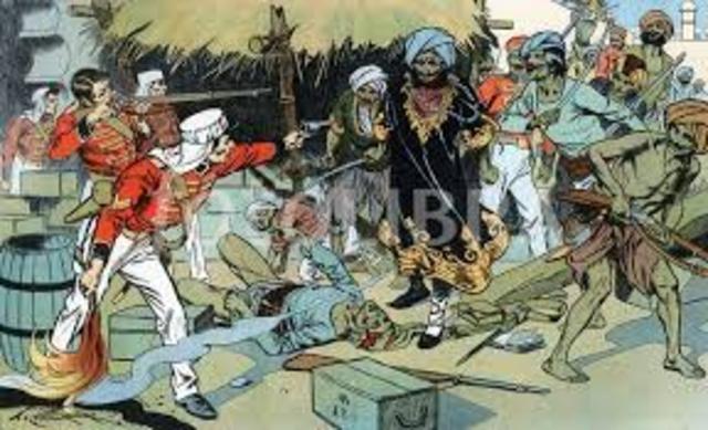 Sepoy Mutiny in India