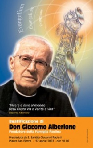 La Iglesia procalama beato a Santiago de Alberione