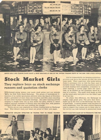 Women on the Trading Floor