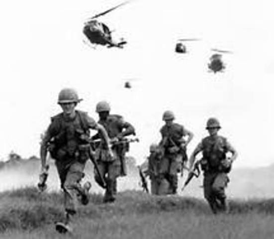 U.S. sends troops to Vietnam