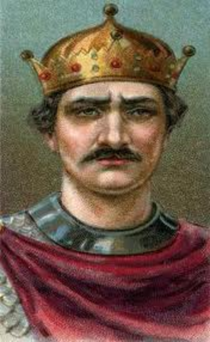 William invaded and conquered England.  He defeated King Harold who was killed at the battle of Hastings.