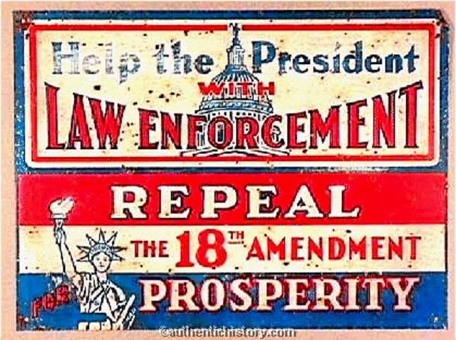 Ratification of the 21st Amendment - 18th Amendment Repealed