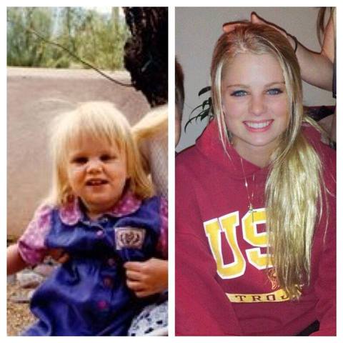 Little sister Allison was born