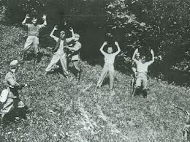 Rastrellati e condannati a morte