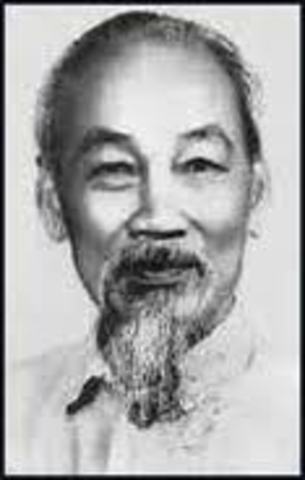 Ho Chi Minh began to work for vietnamese independence.