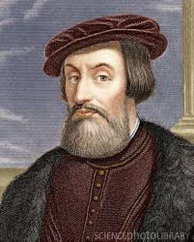 H. Cortez lands on Mexico Coast