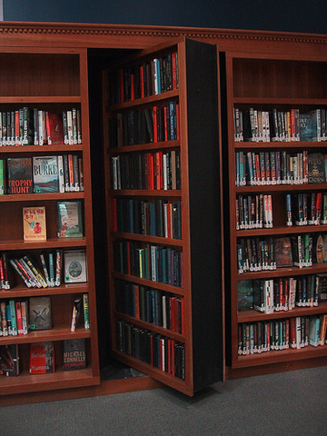 Build a secret door into my study