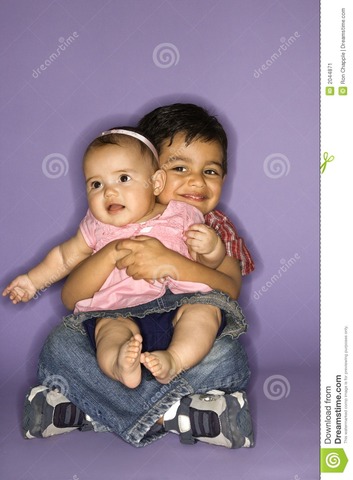 Hold my little sister