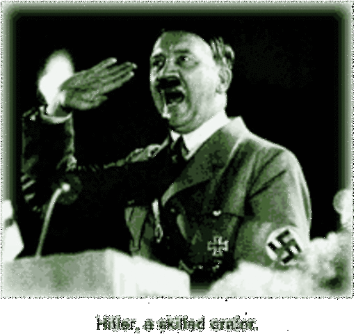 Hitler left the army to become a full-time political agitator