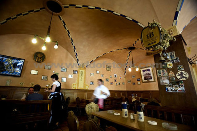 Nazis interrupted a political meeting in a Munich beer cellar