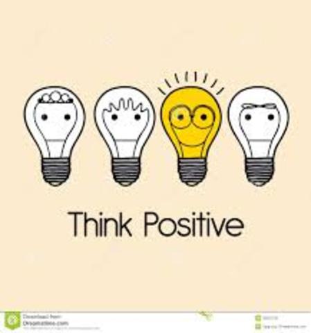 Always think positive
