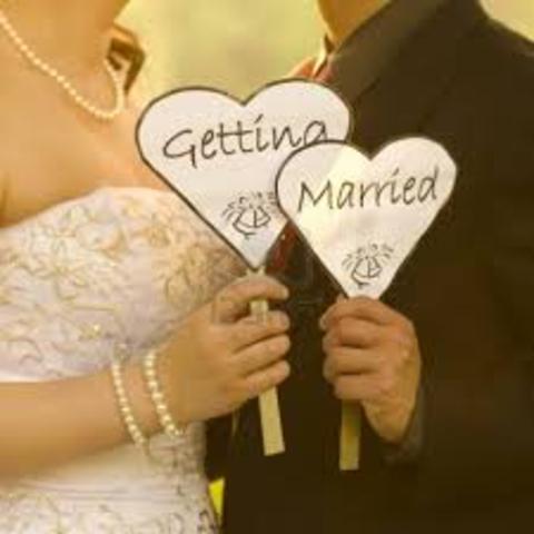 Getting married