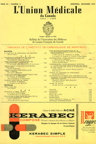 Première publication scientifique de l'ICM
