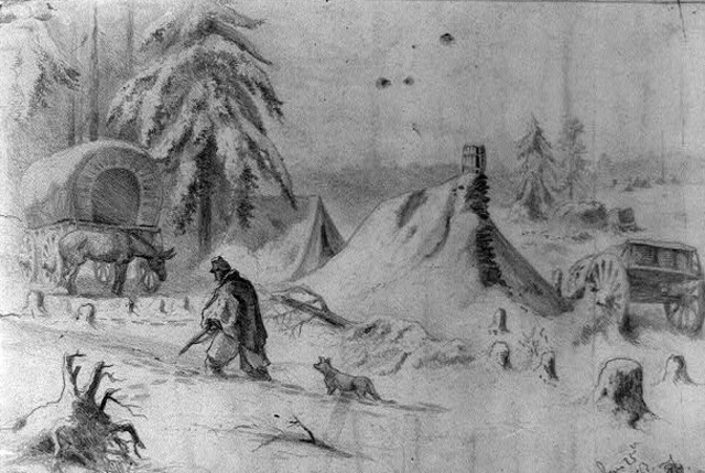 Camp near Falmouth, VA