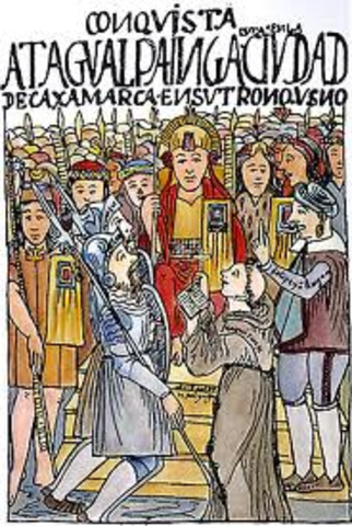 pizzaro meets atahualpa