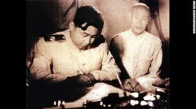 Armistice ends Korean War