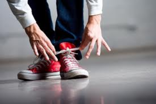 Competence: learned to tie my shoes