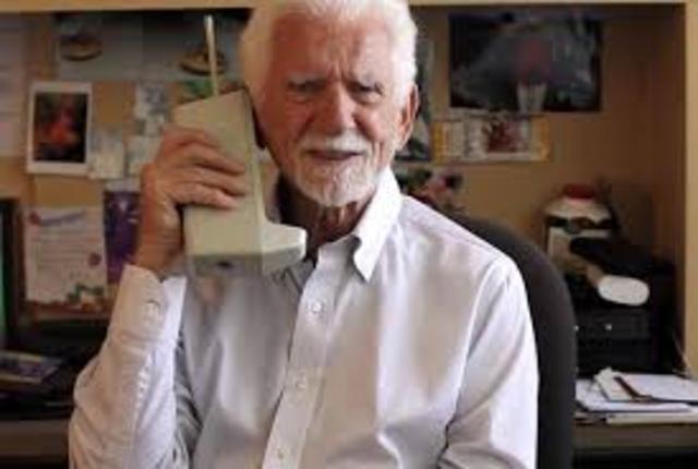 The first mobile phone call was made