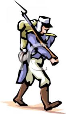 Camp near Bunker Hill