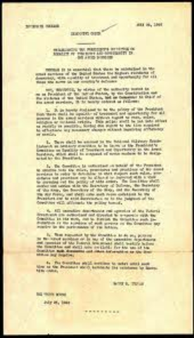 Executive Order 9981