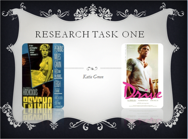 Research Thriller task