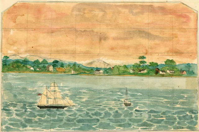 The First group of colonists