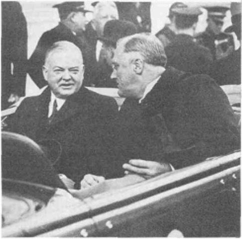 FDR crushes Hoover in election