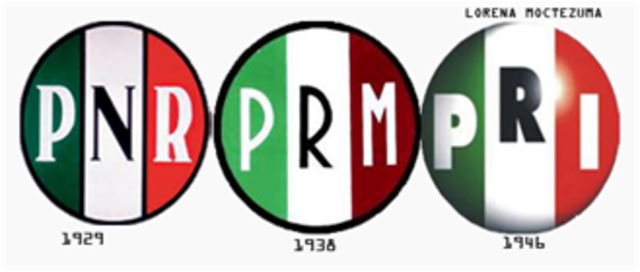 Comienzos partido nacional revolucionario (PNR)