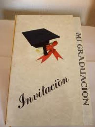 Graduación, conclui mi educación Primaria