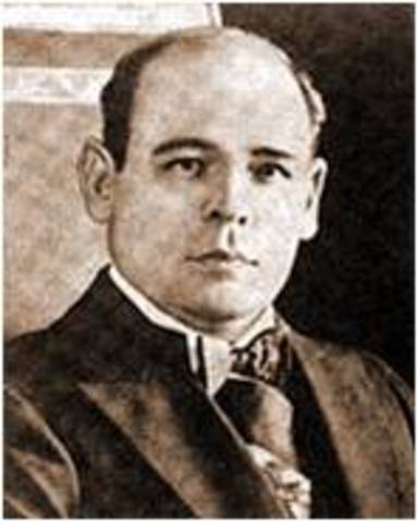 Abelardo L. Rodríguez funge como presidente