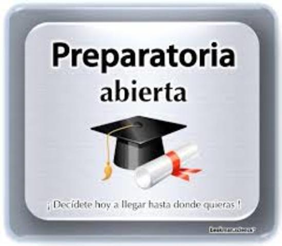 Termine la Preparatoria Abierta
