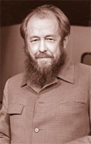 Лауреат премии А. И. Солженицын