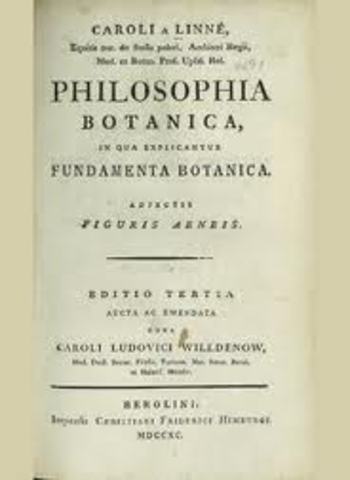 Obra más influyente de Linneo