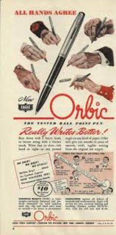 ball point pen; photocopying