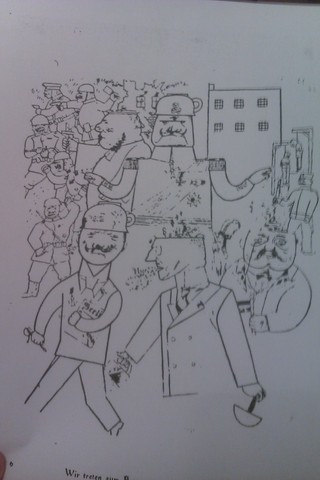 Georg Grosz - Wir treten zum Beten vor Gott den Gerechten