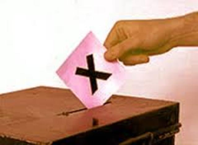 Federal Elections act is changed