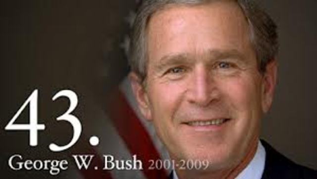 George W Bush elected president