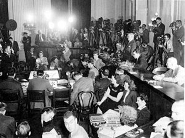 HUAC (House Un-American Activities Committee formed)