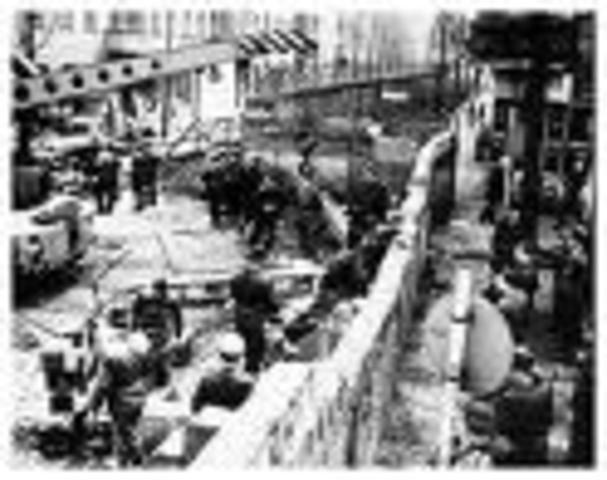 Creation of the Berlin Wall