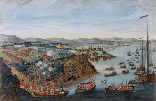 Fall of Quebec to the British