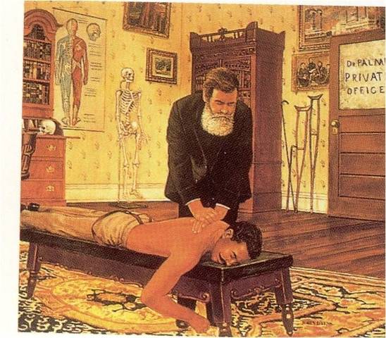 The First Chiropractic Adjustment